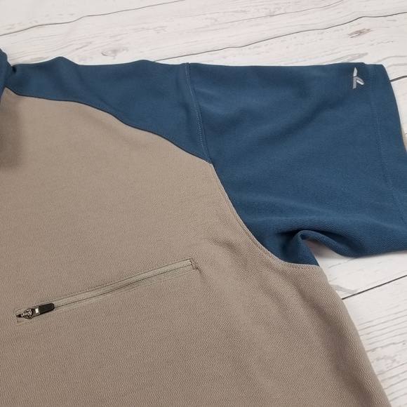 Columbia Titanium Short Sleeve Polo Grey Blue - Picture 2 of 6